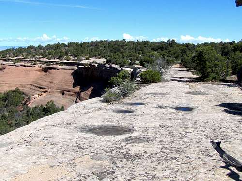 Edge of Monument Canyon