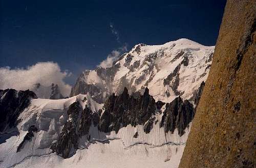 View of the Mont Blanc from...