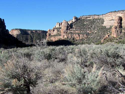 Upper canyon