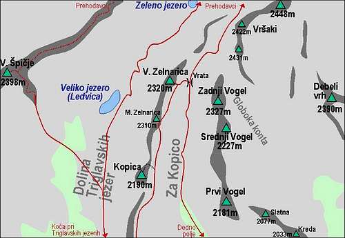 A self made map of Zelnarica...