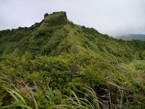 Agrihan SouthSouthWest Ridge