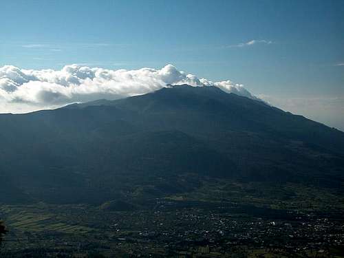 Cumbre Vieja seen from the...