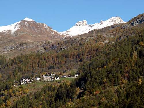 Gr. Sometta & Cime Bianche above Valtournanche 2015