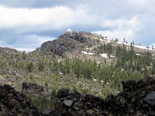 Dixie Mountain summit from the south