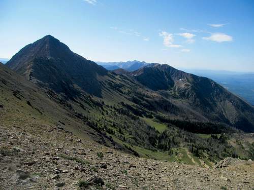 Buck Peak to the south