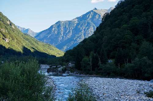 Verzasca River from Brione