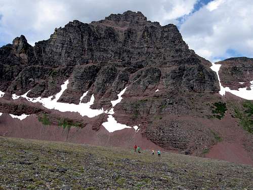 Mount Rockwell Above Two Medicine Pass