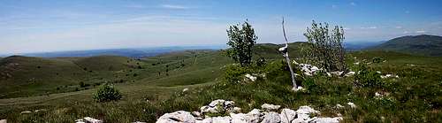 On the ridge of Golic