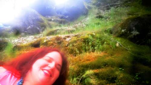 Rebekah (BearQueen) is happiest when in nature and with EastKing on mountains