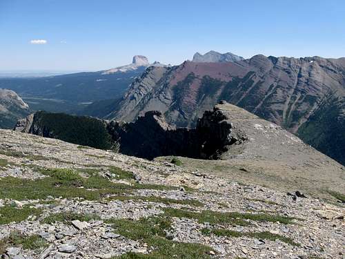 East Ridge of Whitecrow Mountain