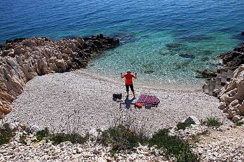 Another cove on Istria E coast