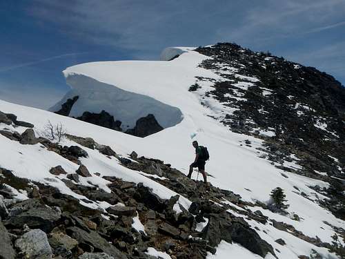 Cornices At The Saddle