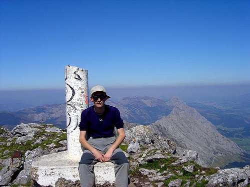 In the summit of Anboto...