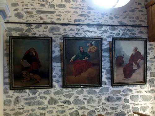 La Thuile ...inside of the Sainte Barbe old Chapel 2015