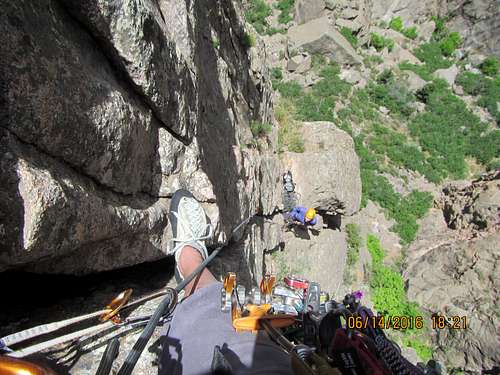 Wide crack on Pitch 3