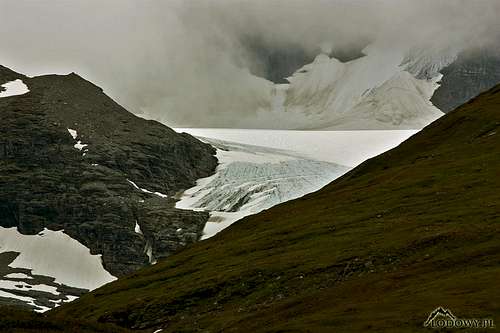 Glaciers over Tjaktjavagge