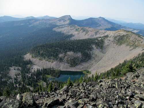 Lakes south of Northwest Butte