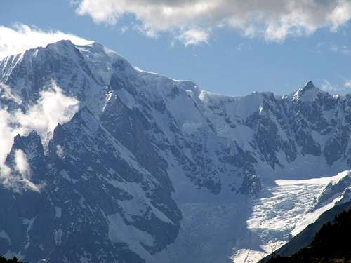 Windy Mont Blanc & Cloudy Mont Maudit by SE 2016
