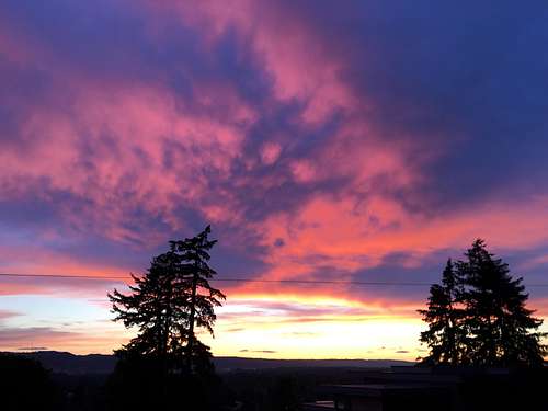 Sunset From Mt. Tabor