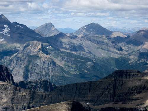 King Edward Peak & Starvation Peak in Akamina-Kishinena Provincial Park