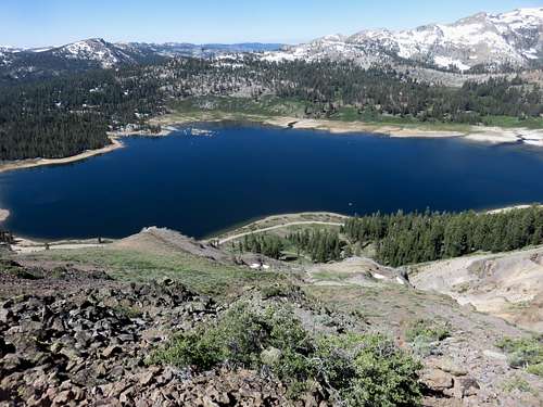 Upper Blue Lake from the PCT