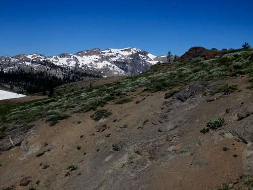 Deadwood Peak from the northeast from the PCT