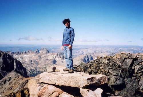 Seth on Granite Peak Summit