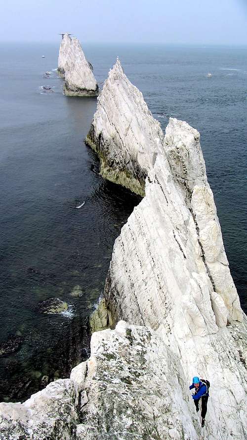 Skeleton Ridge - The Needles, Isle of Wight
