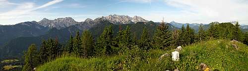 Kamnik Alps from Mali vrh