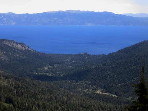 Lake Tahoe from the Barker Ridge