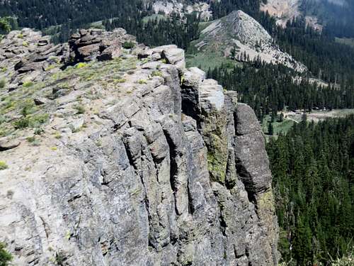 Barker Peak from the Ellis Peak Trail