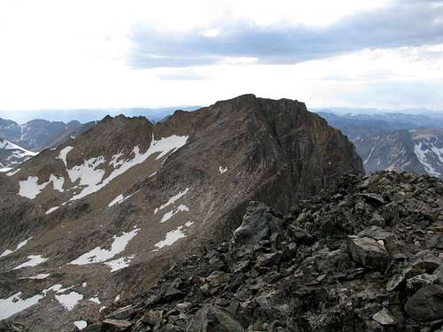 Glacier Peak from Mount Villard