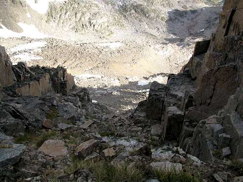 Mount Villard Downclimb