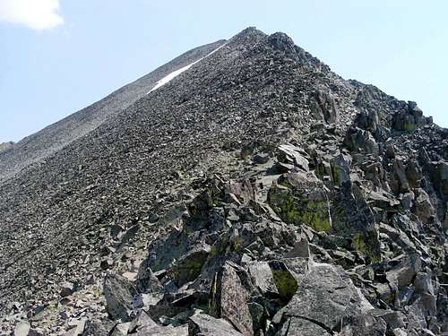 Conical Peak Scramble - Crazy Mountains