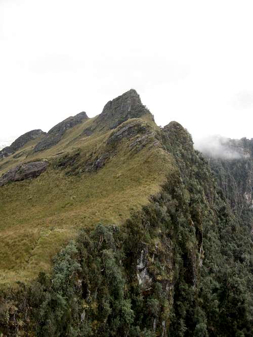 ridge trail to south peak