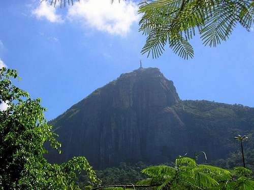 Corcovado from Parque Lage...