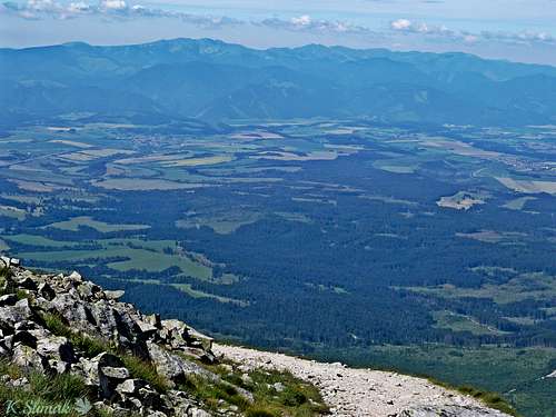 Highlands, valleys and hills of Slovakia