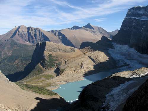 Grinnell Glacier From the Grinnell Glacier Overlook