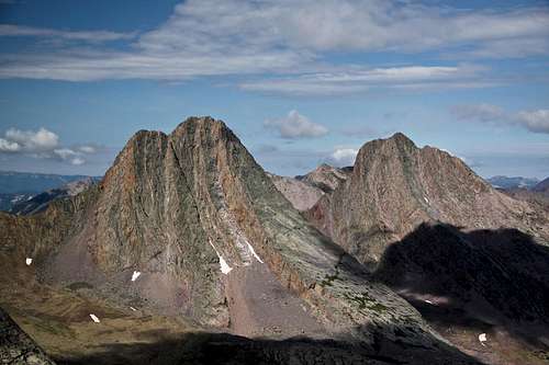 Vestal and Arrow Peak