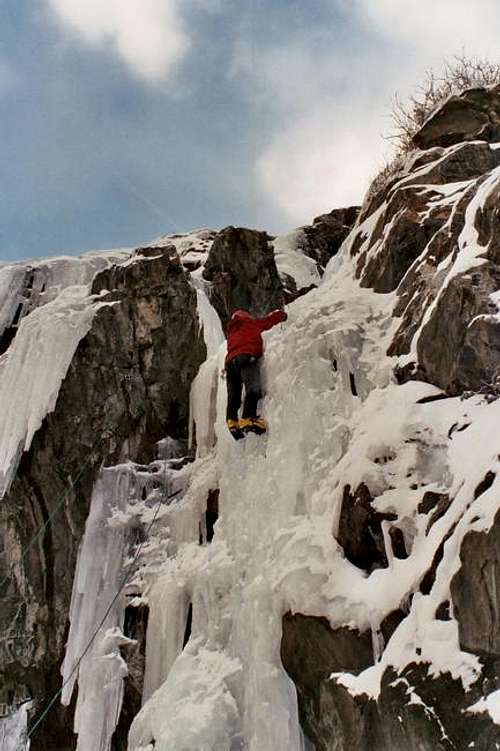 Mount Lincoln Icefall, Colorado