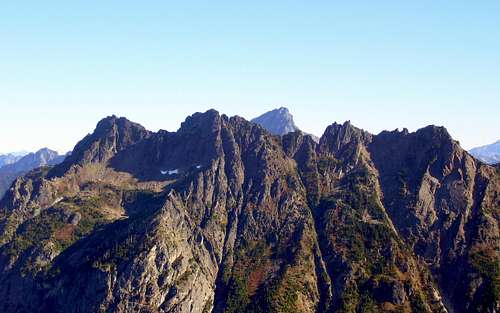 Gemini Peaks from Silvertip Peak