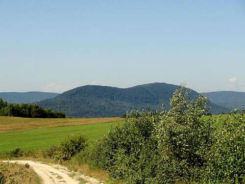 -  View from slope of Mount Przymiarki