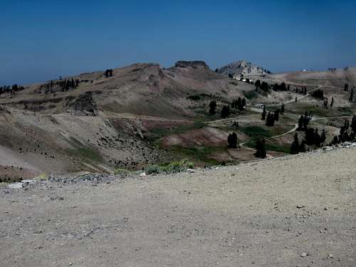 View north from Washeshu Peak and Granite Chief
