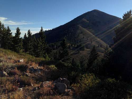 SW ridge of Kelly Mtn
