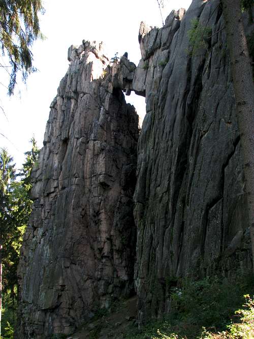 West face of Skalny Most