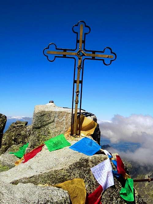 Gerlachovský štit summit cross