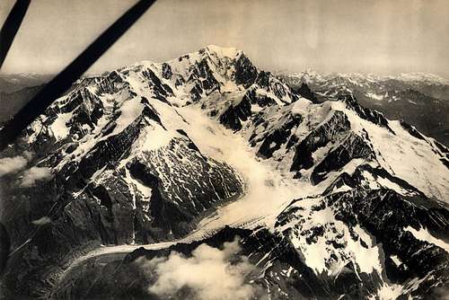 Mont Blanc historical pictures