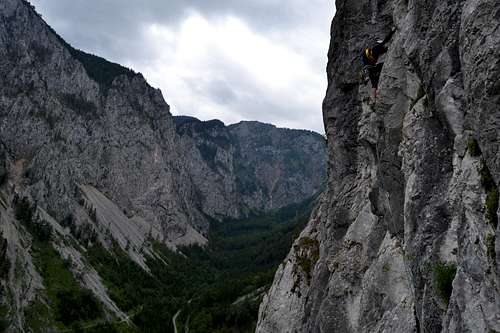 Höllental climbing