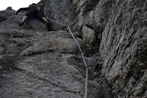 Höllental climbing