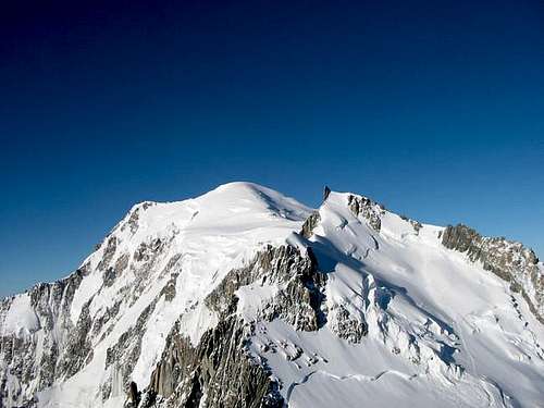Mont Maudit and Mont Blanc...